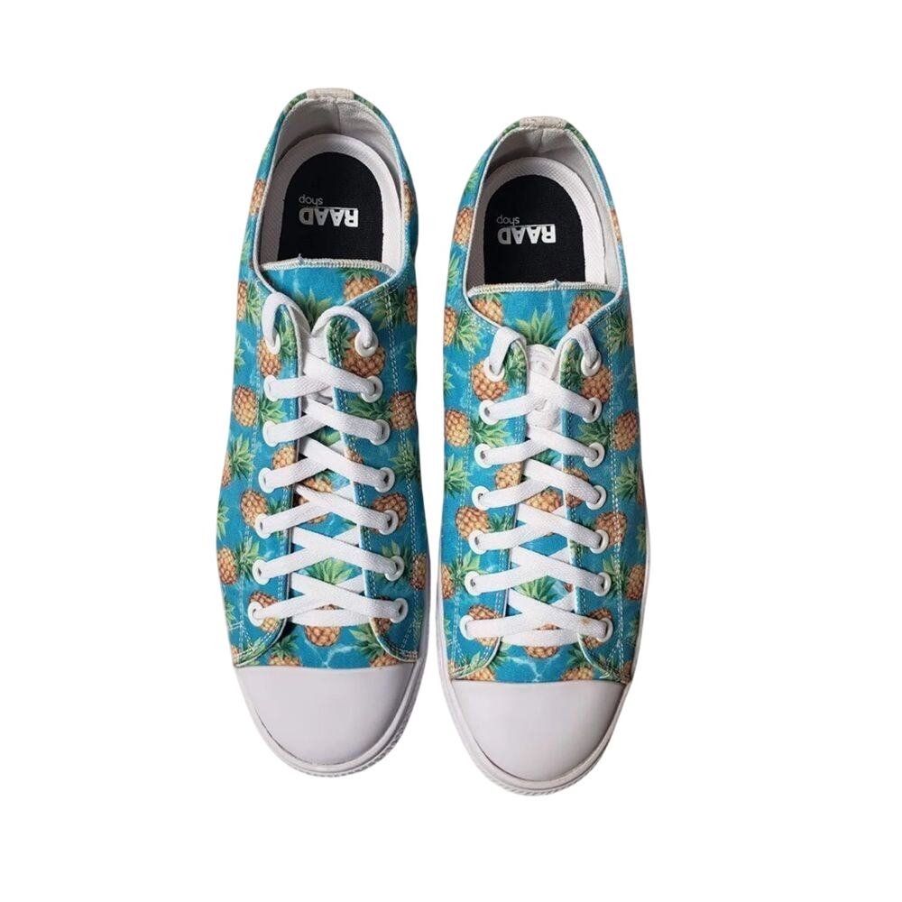 RAAD Shop Pineapple Express Low Top Sneakers Mens 8.5 / Womens 10 New w/o Tag